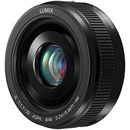 Panasonic Lumix G 20mm f/1.7 černý - Objektiv