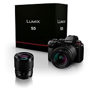 Panasonic Lumix DC-S5 + Lumix S 20-60 mm f/3,5-5,6 Macro O.I.S. + S 85mm F1.8 - Digitální fotoaparát