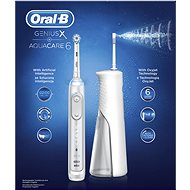 Oral-B Aquacare 6 + Oral-B Genius X - Elektrická ústní sprcha