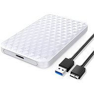 Orico 2.5" HDD/SSD box diamond white - Externí box