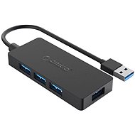 Orico USB-A Hub 4xUSB 3.0 + microUSB input White - USB Hub