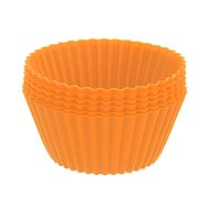 Orion Formička silikon košíček Muffiny 12 ks oranžová  - Formička
