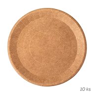 Sada talířů ORION Talíř papír mělký NATURE pr. 22,5 cm 10 ks - Sada talířů