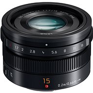 Panasonic Leica DG Summilux 15mm f/1.7 ASPH černý - Objektiv