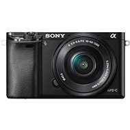 Sony Alpha A6000 černý + E PZ 16–50 mm f/3,5–5,6 OSS + E 55–210 mm f/4,5–6,3 OSS - Digitální fotoaparát