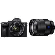 Sony Alpha A7 III + FE 28–70 mm F3,5–5,6 OSS + FE 24–70 mm f/4.0 ZA OSS Vario-Tessar - Digitální fotoaparát