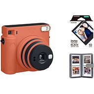 Fujifilm instax square SQ1 oranžový Big bundle - Instantní fotoaparát