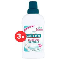 SANYTOL Disinfection for laundry 3 × 500 ml