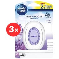 AMBI PUR Bathroom Lenor Lavender 3× 75 ml - Osvěžovač vzduchu