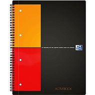 Zápisník OXFORD International Activebook A4+, 80 listů, čtverečkovaný