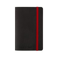 Zápisník OXFORD Black n´ Red Journal A6, 72 listů, linkovaný,  ohebné desky - Zápisník