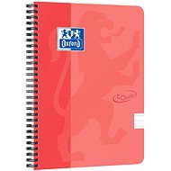 Zápisník OXFORD Nordic Touch A5+, 70 listů, linkovaný, růžový - Zápisník