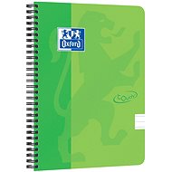 Zápisník OXFORD Nordic Touch A5+, 70 listů, linkovaný, zelený - Zápisník