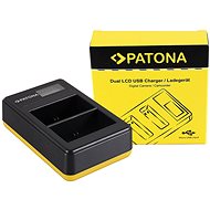 Nabíječka akumulátorů PATONA pro Foto Dual LCD Canon LP-E6,USB