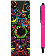 PIERRE CARDIN CELEBRATION se stylusem, růžové - Kuličkové pero
