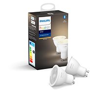 LED žárovka Philips Hue White 5,5W GU10 set 2ks - LED žárovka