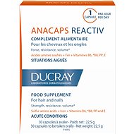 Dietary Supplement Ducray Anacaps Reactiv -  Dietary Supplement for Hair and Nails - Reaction Factors of 30 Capsules