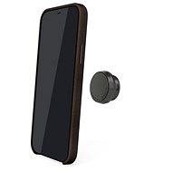 Pipetto Magnetic Leather + držák pro Apple iPhone 12/12 Pro Max - hnědé