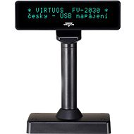 Virtuos VFD FV-2030B černý, USB - Zákaznický displej