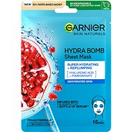 Pleťová maska GARNIER Moisture+ Aqua Bomb Super Hydrating & Repulping Tissue Mask 28 g