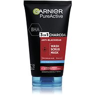 Pleťová maska GARNIER PureActive 3in1 Charcoal 150 ml