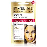 EVELINE COSMETICS Gold Lift expert rejuvenation luxury anti-wrinkle mask 3v1 7 ml - Pleťová maska