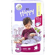 Dětské pleny BELLA Baby Happy Junior vel. 5 (58 ks)