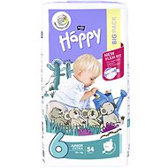 Jednorázové pleny BELLA Baby Happy Junior Extra vel. 6 (54 ks) - Jednorázové pleny