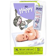 Přebalovací podložka BELLA Baby HAPPY 90 × 60 cm, 5 ks
