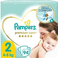 PAMPERS Premium Care Mini vel. 2 (94 ks) - Jednorázové pleny