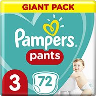 PAMPERS Pants Midi vel. 3 (72 ks)