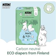 MUUMI BABY Walkers Junior vel. 6 - měsíční balení EKO plenkových kalhotek (108 ks) - Eko plenkové kalhotky