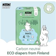 Muumi Baby Pants Maxi vel. 4 (40 ks) - Eko plenkové kalhotky