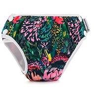 Bamboolik Diaper swimsuit size L Flowers - Swim Nappies
