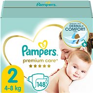 PAMPERS Premium Care, vel.  2 (148 ks) - Jednorázové pleny