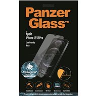 PanzerGlass Edge-to-Edge Antibacterial for Apple iPhone 12/iPhone 12 Pro, Black - Glass Screen Protector
