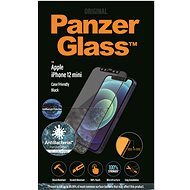 Ochranné sklo PanzerGlass Edge-to-Edge Antibacterial pro Apple iPhone 12 mini černé s Anti-BlueLight vrstvou