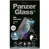 Ochranné sklo PanzerGlass Edge-to-Edge Antibacterial pro Apple iPhone 12 mini s čirým Swarovski CamSlider