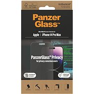 PanzerGlass Privacy Apple iPhone 14 Pro Max s instalačním rámečkem - Ochranné sklo