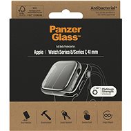 PanzerGlas Full Protection Apple Watch 7 41mm (čirý rámeček) - Ochranný kryt na hodinky
