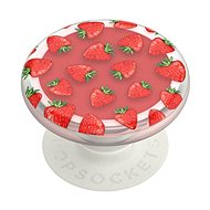PopSockets Gen.2 PopLips, Strawberry Feels, s balzámem na rty, jahoda - Držák na mobilní telefon