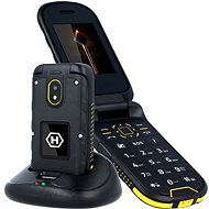 myPhone HAMMER Bow Plus oranžovo-černý - Mobilní telefon