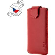 FIXED Posh z pravé hovězí kůže velikost 6XL+ červené - Pouzdro na mobil