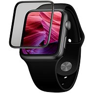 FIXED 3D Full-Cover s aplikátorem pro Apple Watch 40mm černé - Ochranné sklo