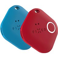 Bluetooth lokalizační čip FIXED Smile PRO Duo Pack - modrý + červený