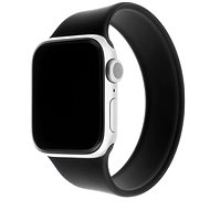 FIXED Elastic Silicone Strap pro Apple Watch 42/44mm velikost L černý - Řemínek