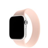 FIXED Elastic Silicone Strap pro Apple Watch 42/44/45/Ultra 49mm velikost XS růžový - Řemínek