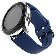 FIXED Silicone Strap Universal se šířkou 20mm modrý - Řemínek