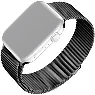 FIXED Mesh Strap pro Apple Watch 42/44/45mm černý - Řemínek