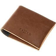 FIXED Wallet z pravé hovězí kůže hnědá - Peněženka